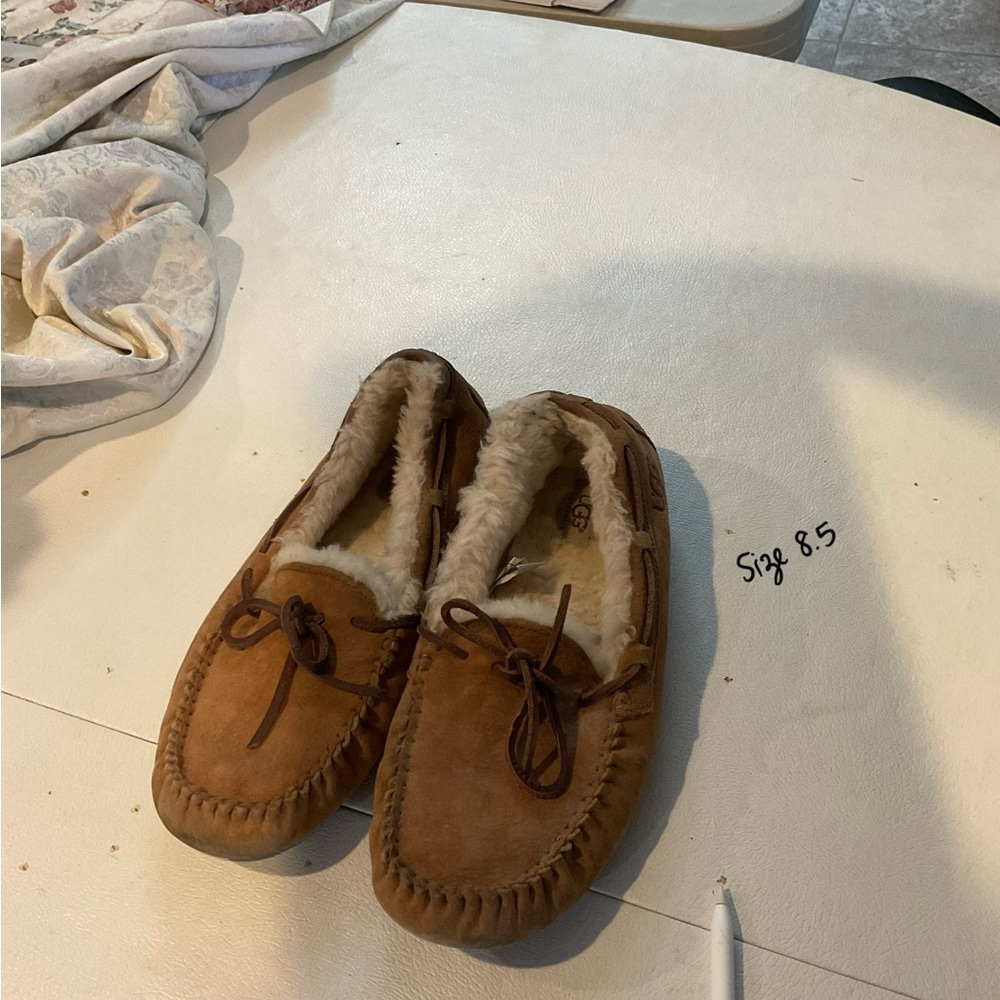 Cozy Brown Moccasin Slippers